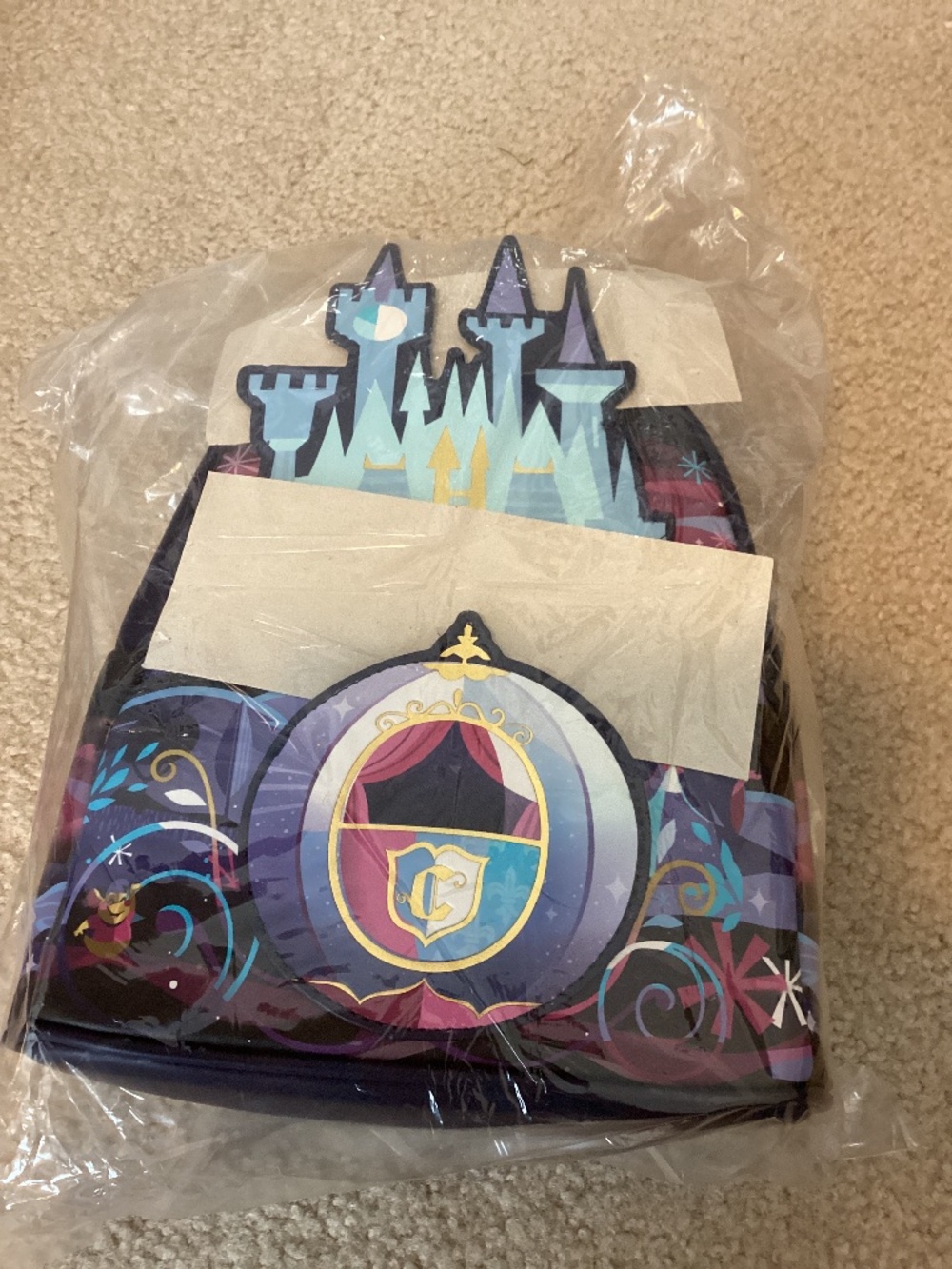 Loungefly Cinderella Castle Backpack NWT